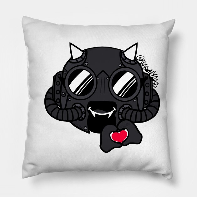 Nameless Ghoul Cumulus Air Ghoulette Pillow by ARSONYARD