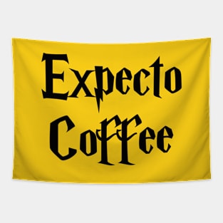 Expecto Coffee- I await Coffee Tapestry