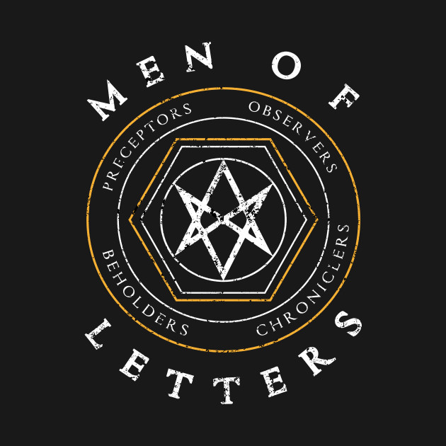 Men Of Letters SPN Supernatural TShirt TeePublic