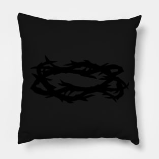 Crown Of Thorns Gothic Pillow