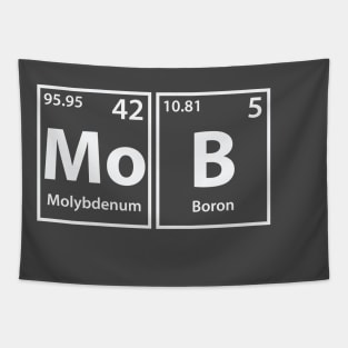 Mob (Mo-B) Periodic Elements Spelling Tapestry