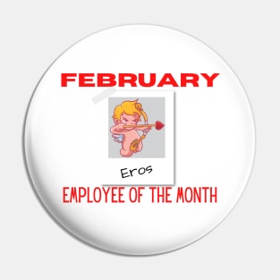 February Employee of the Month Pin