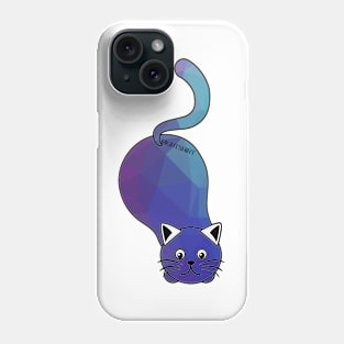 WOMAN CATS LOVER VECTOR ART Phone Case