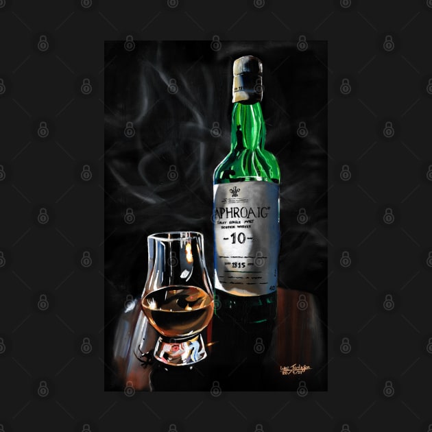 Another Single Malt Scotch - Oil Painting by lucafon18