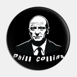 Phil Collins // Punksthetic Fan Art Design Pin