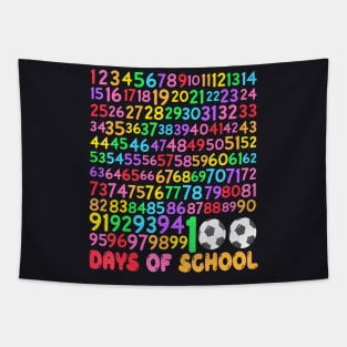 100Th Day Of School Teacher Kids 100 Days Math Numbers Tapestry