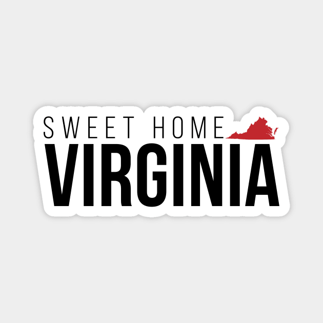 Sweet Home Virginia Magnet by Novel_Designs
