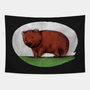 Wombat Tapestry