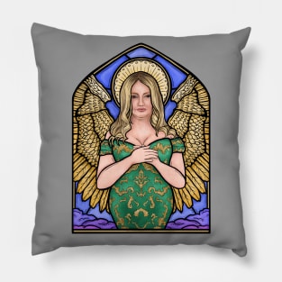 Jennifer Coolidge Stained Glass Pillow