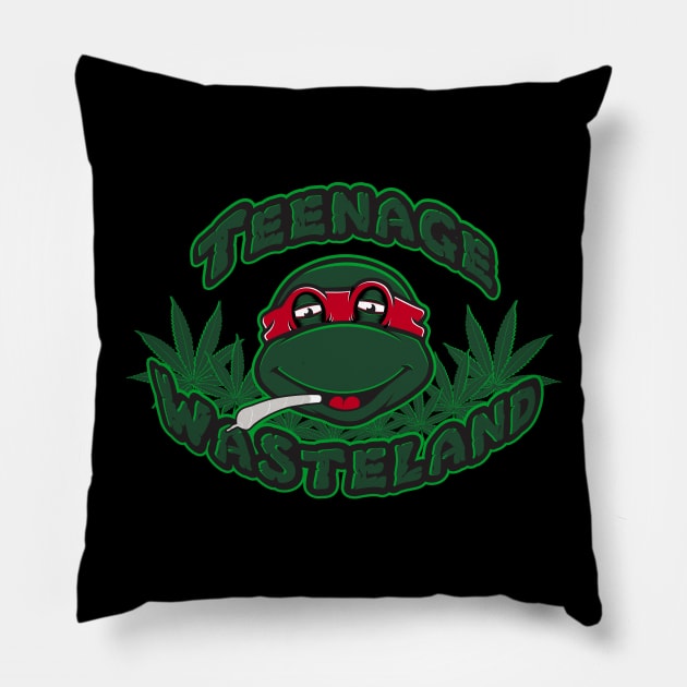 Teenage Wasteland Pillow by manospd