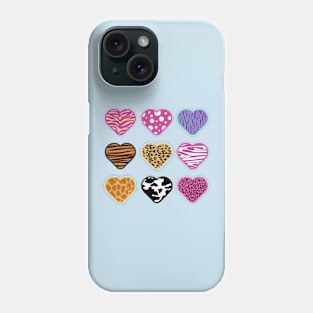 Hearts Colorful Abstract Phone Case