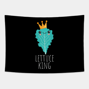 Lettuce King Cute Tapestry