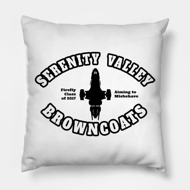 Serenity Valley Browncoats Pillow by BCP Design