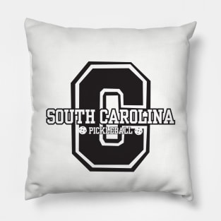 Varsity Logo Wear For South Carolina Pickleball Pillow