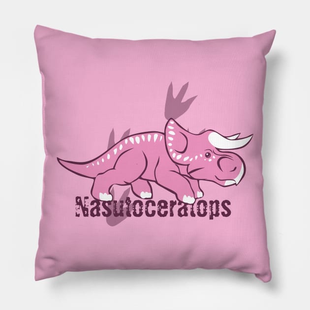 Cute Nasutoceratops Pillow by SakuraDragon