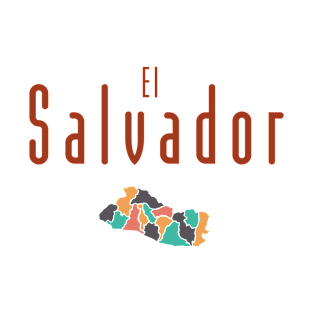 El Salvador plain text Salvadorian Merch, Cipote, Pupusas T-Shirt