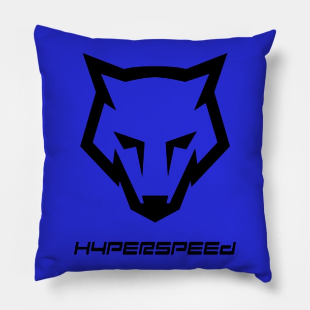 Hyperspeed Logo Pillow by TheImmortalRedFox