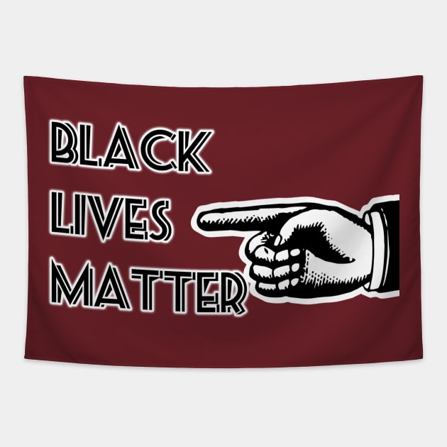 Black Lives Matter (blm) T-shirt Tapestry by MN-STORE