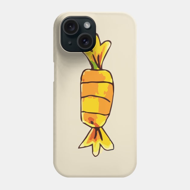 Yellow Candy Phone Case by Tilila