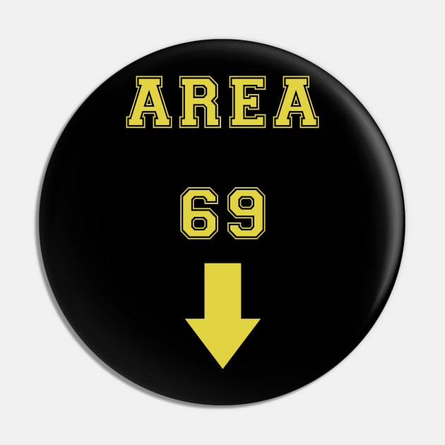 Area 69 Pin by dankdesigns