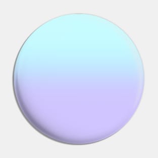 Pastel Aqua Lavender Gradient Pin