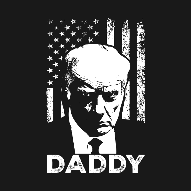 Trump Daddy with American Flag