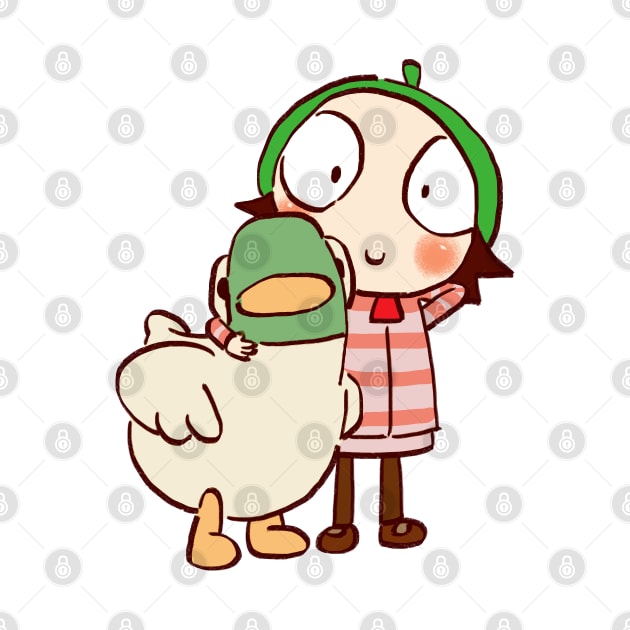 sarah and duck #1 / children's cartoon by mudwizard