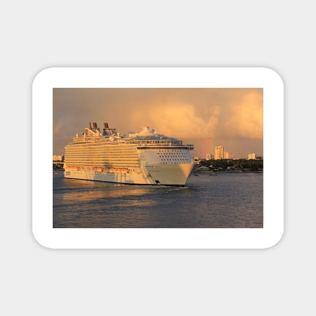 Allure of the Seas departs Port Everglades Magnet by tgass