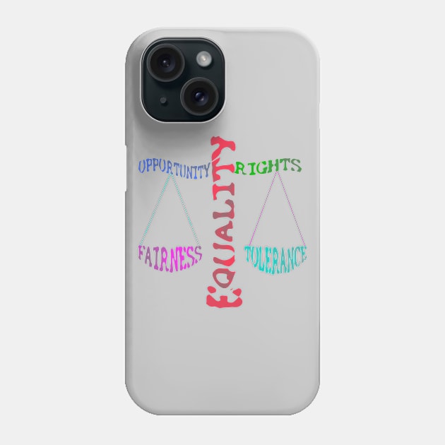 Equality Phone Case by madmonkey