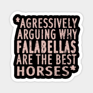 Falabella horse horse breed show jumping saddle Magnet