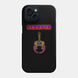 Scorpio 4b Black Phone Case