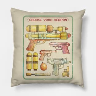 Choose your Weapon Pillow