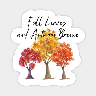 Fall tee Magnet