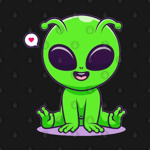 Baby alien by TheDesigNook