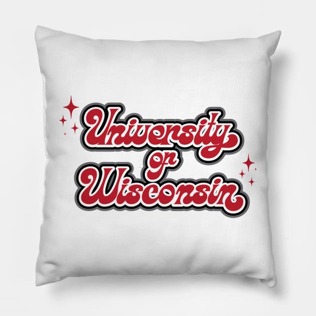 University of Wisconsin Pillow by sydneyurban