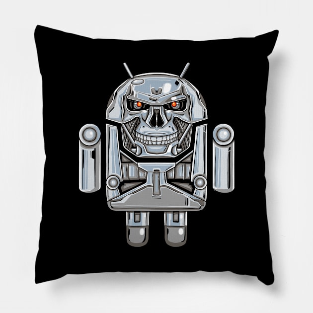 terminator Pillow by opoyostudio