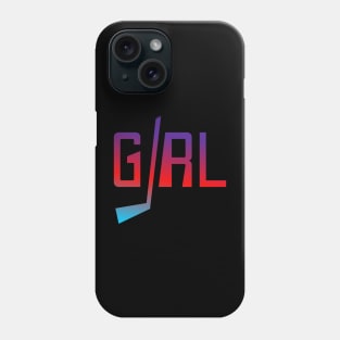 Hockey girl Phone Case