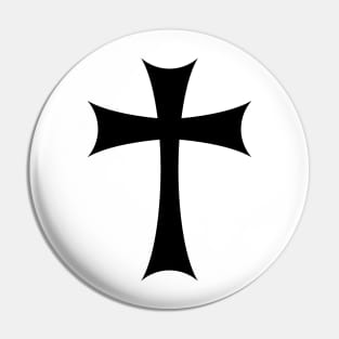 Templar Cross Pin