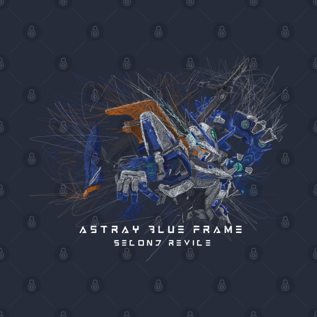 Astray Blue on Scribble by CoretanVector