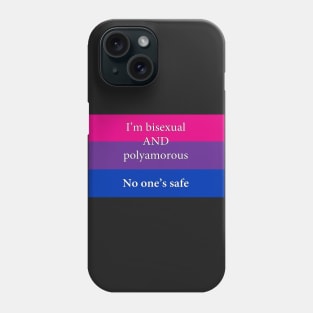 Bisexual and Polyamorous Flag Phone Case