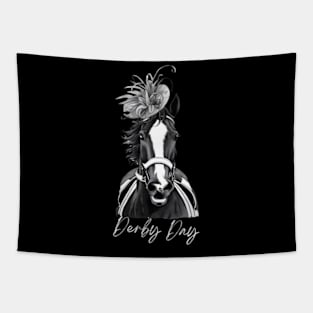 150 Ky Derby Day 2024 Horse Racing Fascinator Hat Tapestry