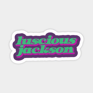 Luscious Jackson // 90s Style Fan Design Magnet