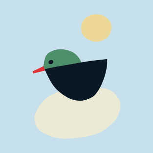 Duck in pond T-Shirt