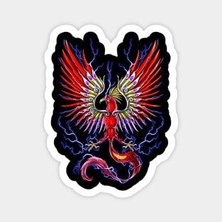 Thunderbird Cryptid Creature Magnet