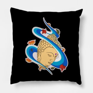 Resting Buddha Head Pillow