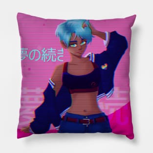 Yume no tsuzuki Future Funk Pillow