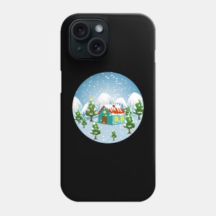 Winter Season Scenery Phone Case