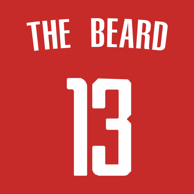 James Harden 'The Beard' Nickname Jersey - Houston Rockets by xavierjfong