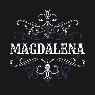 Magdalena Name Gothic Style Goth Ornament T-Shirt