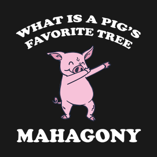 Mahogany Pig Gift Presents T-Shirt
